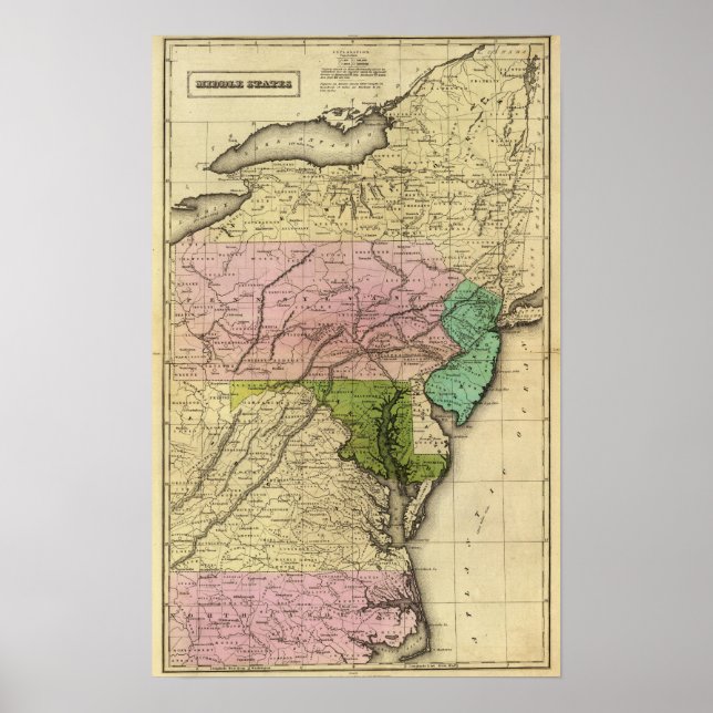 Affiches Plan d'action des États du Moyen-Orient (Devant)