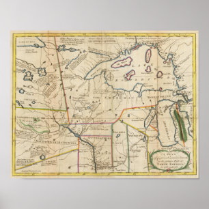Affiches Plan de capitaine Carvers Travels