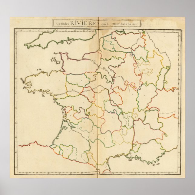 Affiches Plan de France Rivers (Devant)