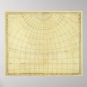 Affiches Plan de l'Asie