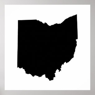 Affiches Plan de l'État de l'Ohio