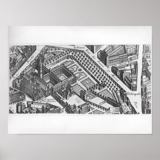 Affiches Plan de Paris (Devant)