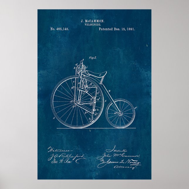 Affiches Plan directeur Velocipede (Devant)