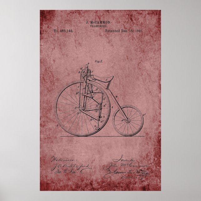 Affiches Plan directeur Velocipede (Devant)