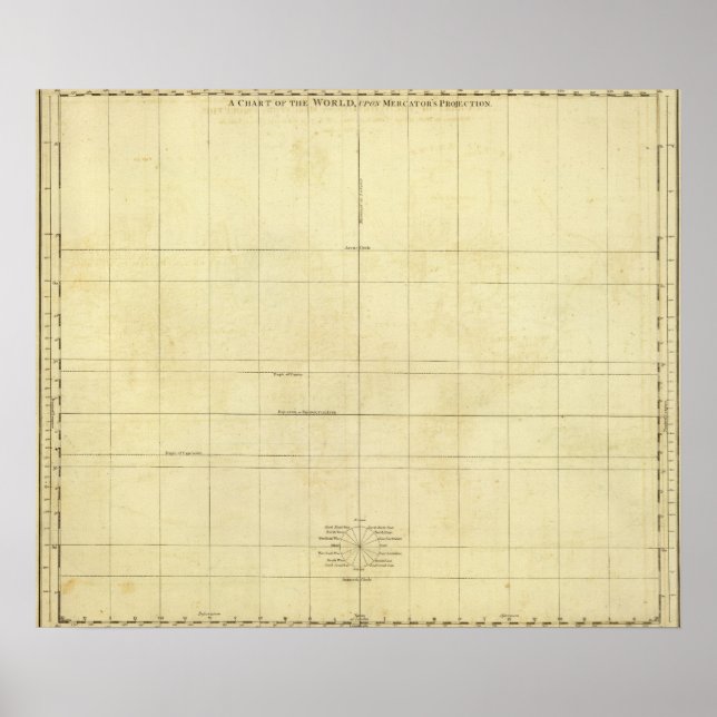 Affiches Plan du monde (Devant)