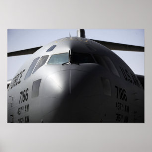 Affiches Plan rapproché de l'avant de C.A. - 17 Globemaster