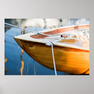 Affiches Plan rapproché sur attaché le bateau