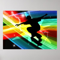 Planche à skate dans Criss Cross Lightning