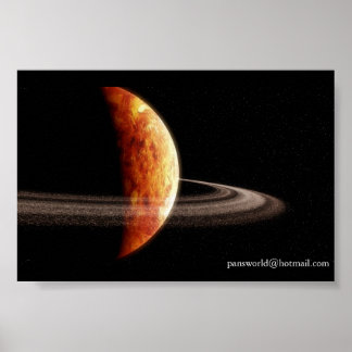 Affiches Planète - Mimicking Geonosis