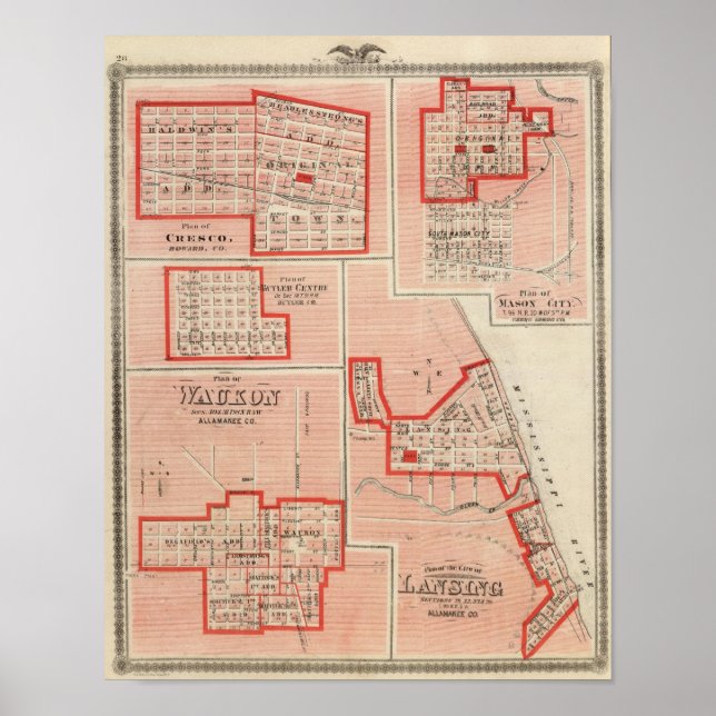 Affiches Plans de Cresco (Devant)