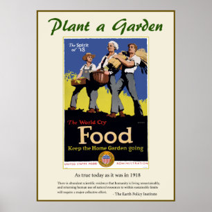 Affiches Plantez un jardin
