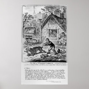 Affiches Plat 1, 'de la vie de William Cobbett
