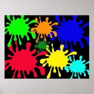 Affiches Plat d'encre