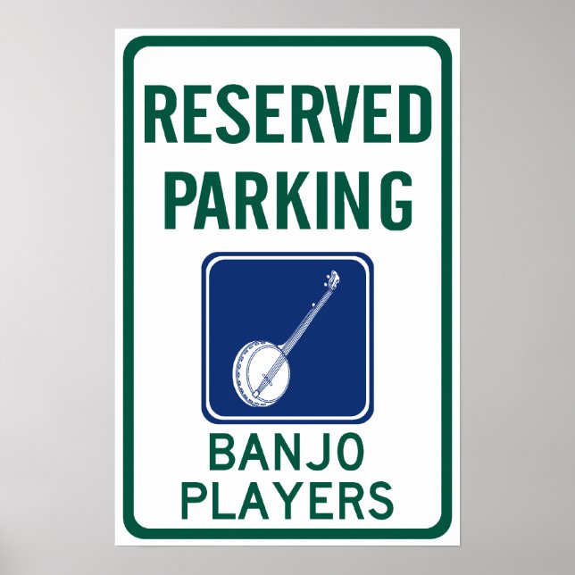 Affiches Players Banjo Stationnement (Devant)