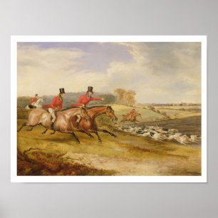 Affiches Plein cri, Hall du célibataire, 1835 (huile sur la