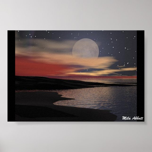 Affiches Pleine lune (Devant)