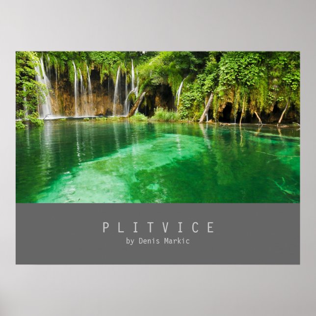 Affiches Plitvice (Devant)