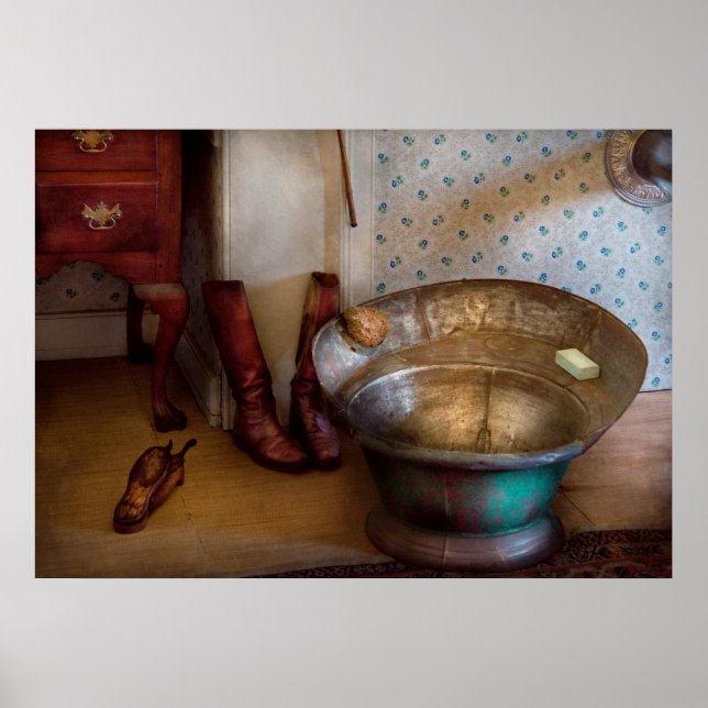 Affiches Plomber - Jour du bain (Devant)