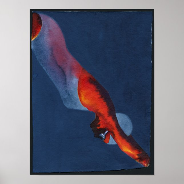 Affiches Plongeur 2 (Devant)