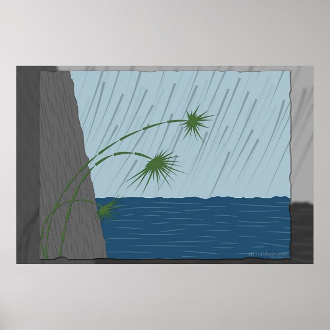 Affiches Pluie (Devant)