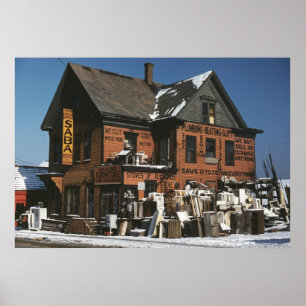 Affiches Plumbing Store, années 1940