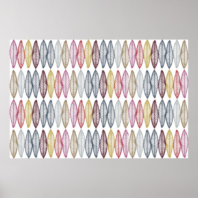 Affiches Plumes marocaines (Devant)