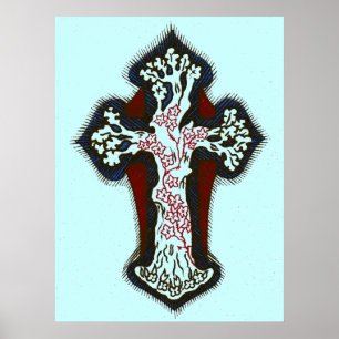 Affiches Plus près de mon Dieu vers la Croix