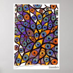 Affiches Plusieurs yeux