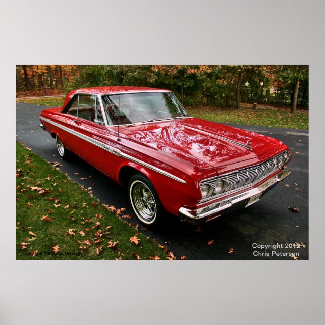 Affiches Plymouth Sport Fury (Devant)