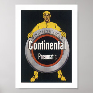 Affiches Pneumatique continental