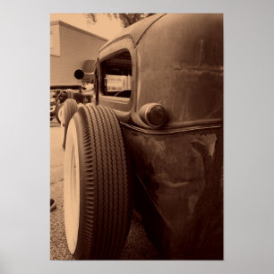 Affiches Pneus arrière