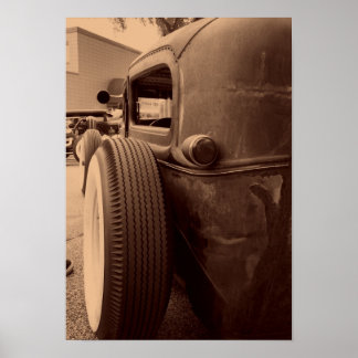 Affiches Pneus arrière