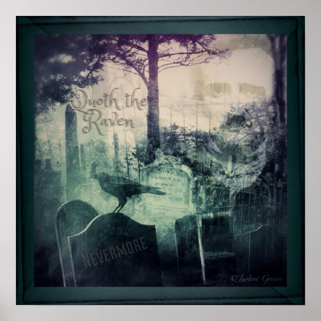 Affiches Poe Nevermore (Devant)