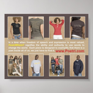 Affiches "PoetriWhere ? "… un style n'aiment pas autre ! 