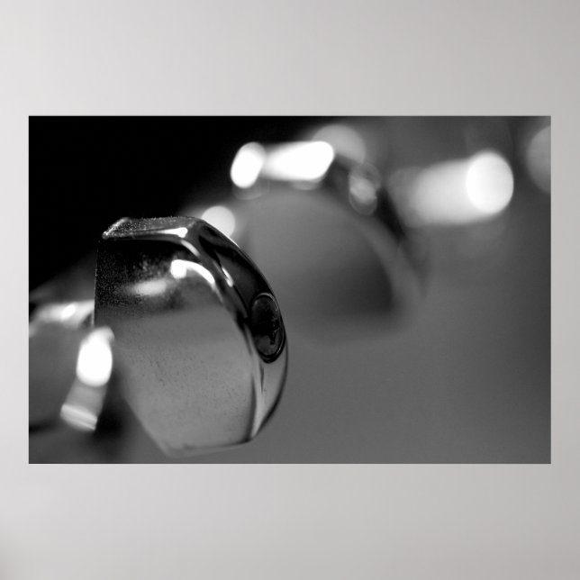 Affiches Pog de réglage de guitare (Devant)