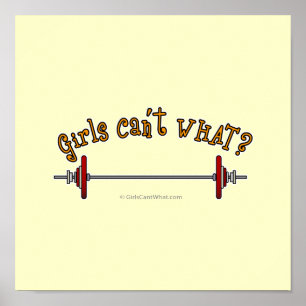 Affiches Poids - Barbell