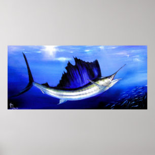 Affiches Poisson à voile "Reel Treat"