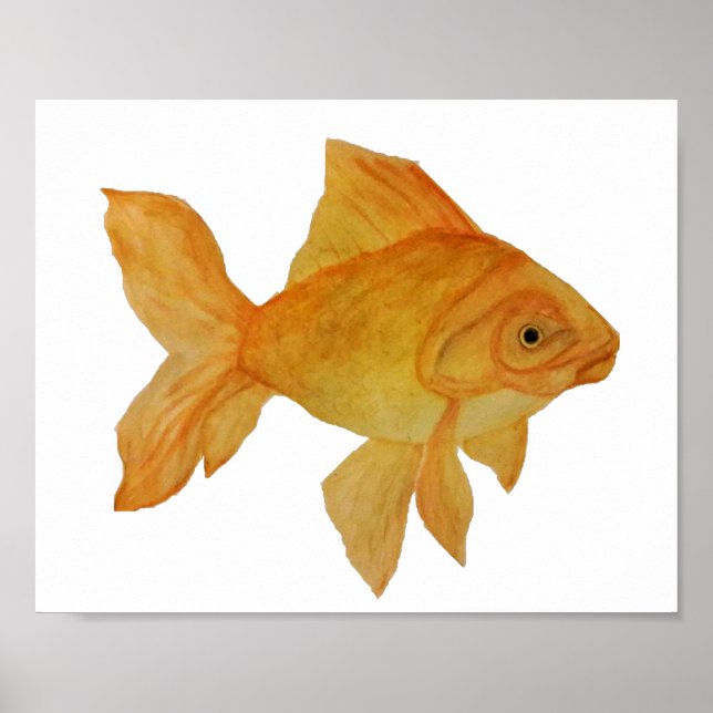Affiches Poisson d'or (Devant)