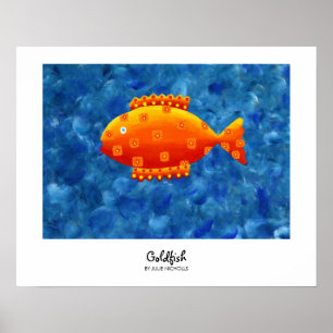 Affiches Poisson rouge