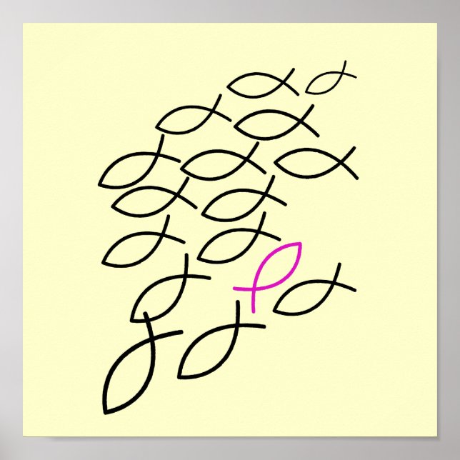 Affiches Poissons (Devant)