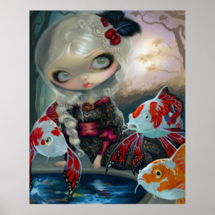 Affiches Poissons Volants Le Bassin des Carpes ART