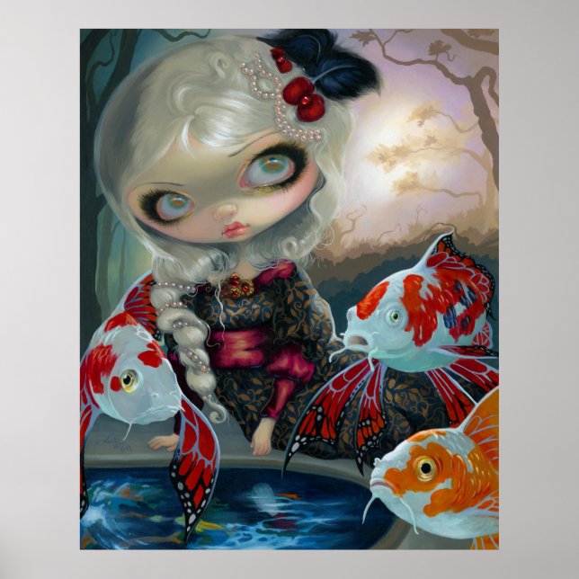 Affiches Poissons Volants Le Bassin des Carpes ART (Devant)