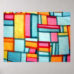 Affiches Pojagi Textile