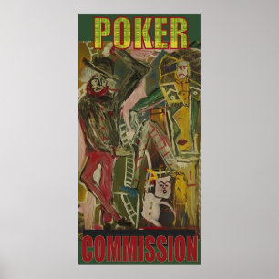 AFFICHES POKER COMMISSION