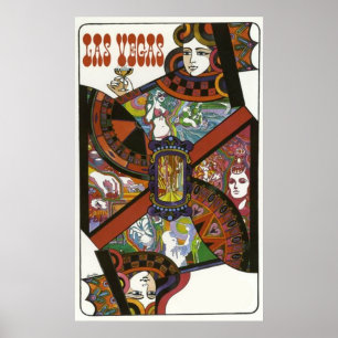 Affiches Poker Las Vegas