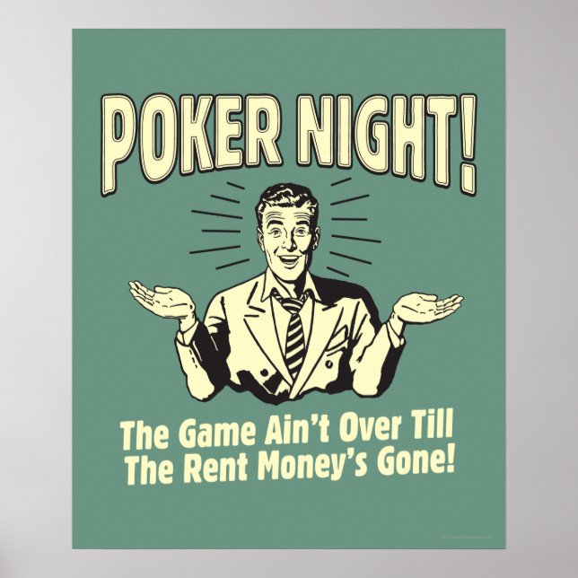 Affiches Poker : Le jeu n'est pas fini (Devant)