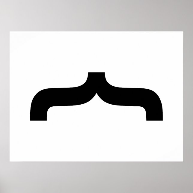 Affiches Police Mustache (Devant)