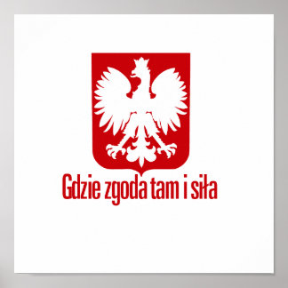 Affiches Pologne - Avec unité Force