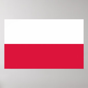 Affiches Pologne - Drapeau polonais