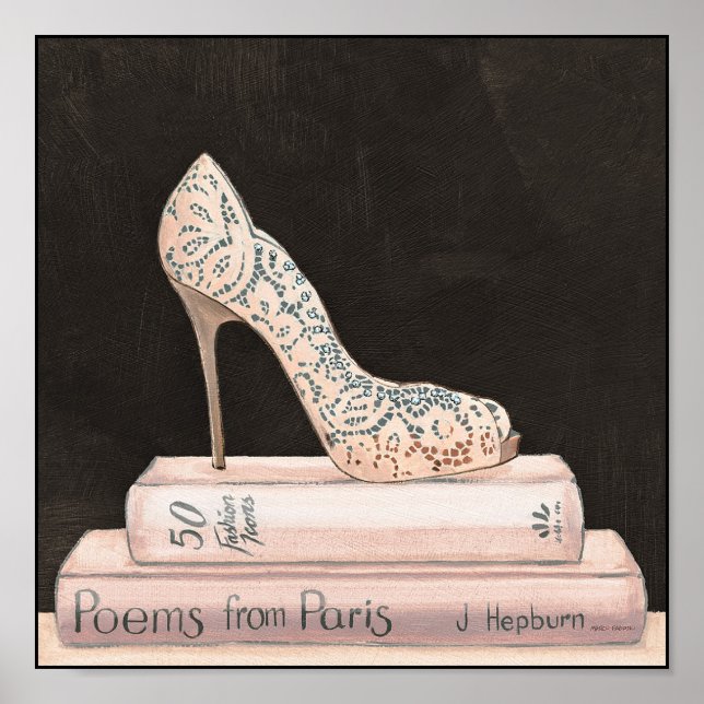 Affiches Pomme sauvage | Élégante mode talon haut (Devant)